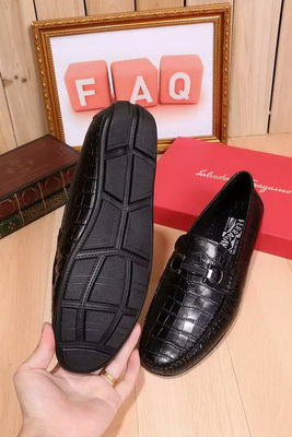 Salvatore Ferragamo Business Casual Men Shoes--026